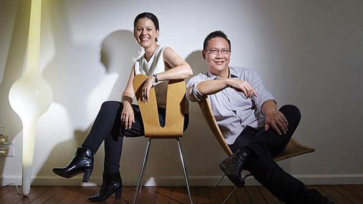 Stephanie Little & Tony Chenchow from Chenchow Little Architects
