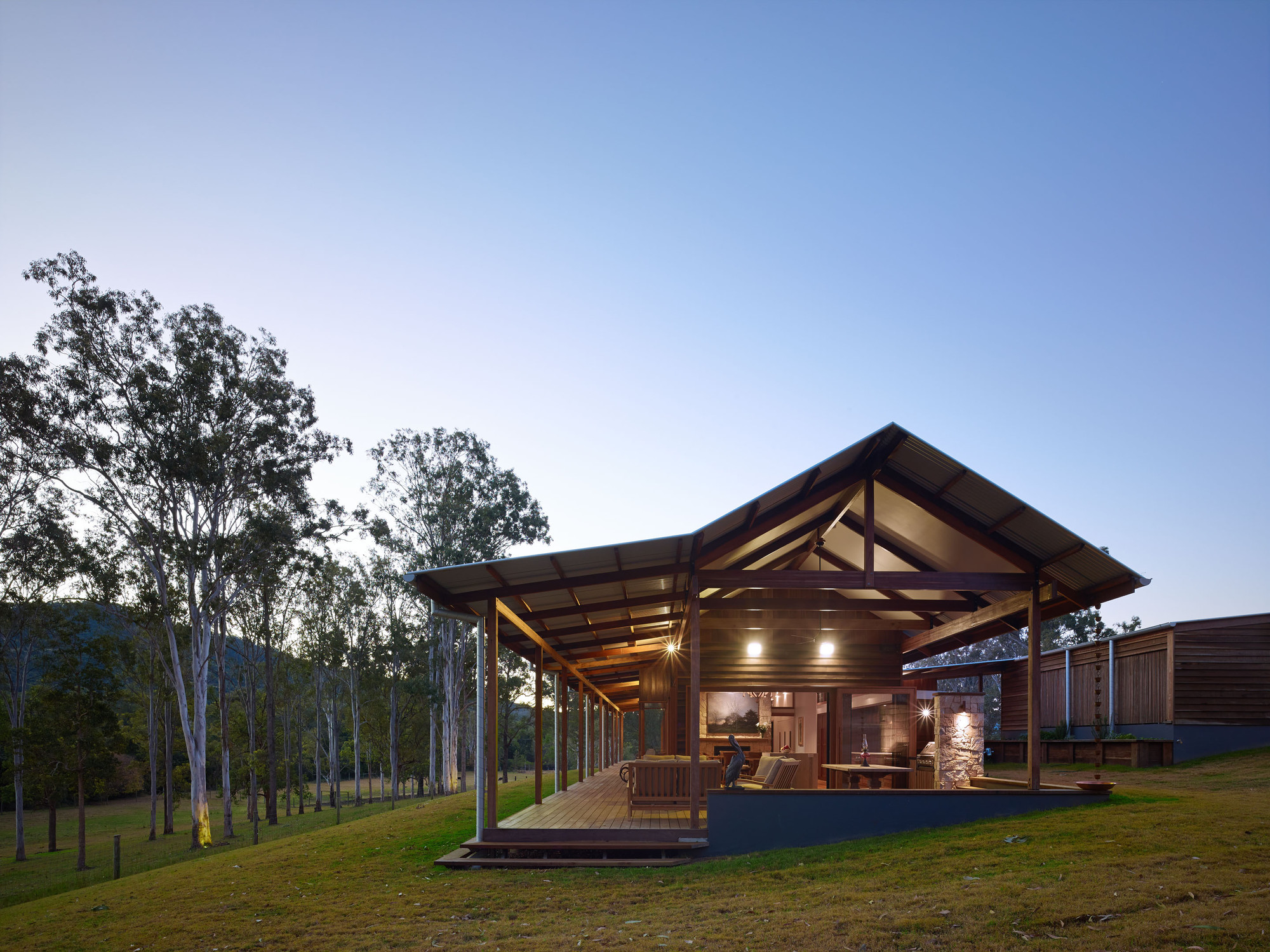 hinterland house captures the spirit of rural australian style
